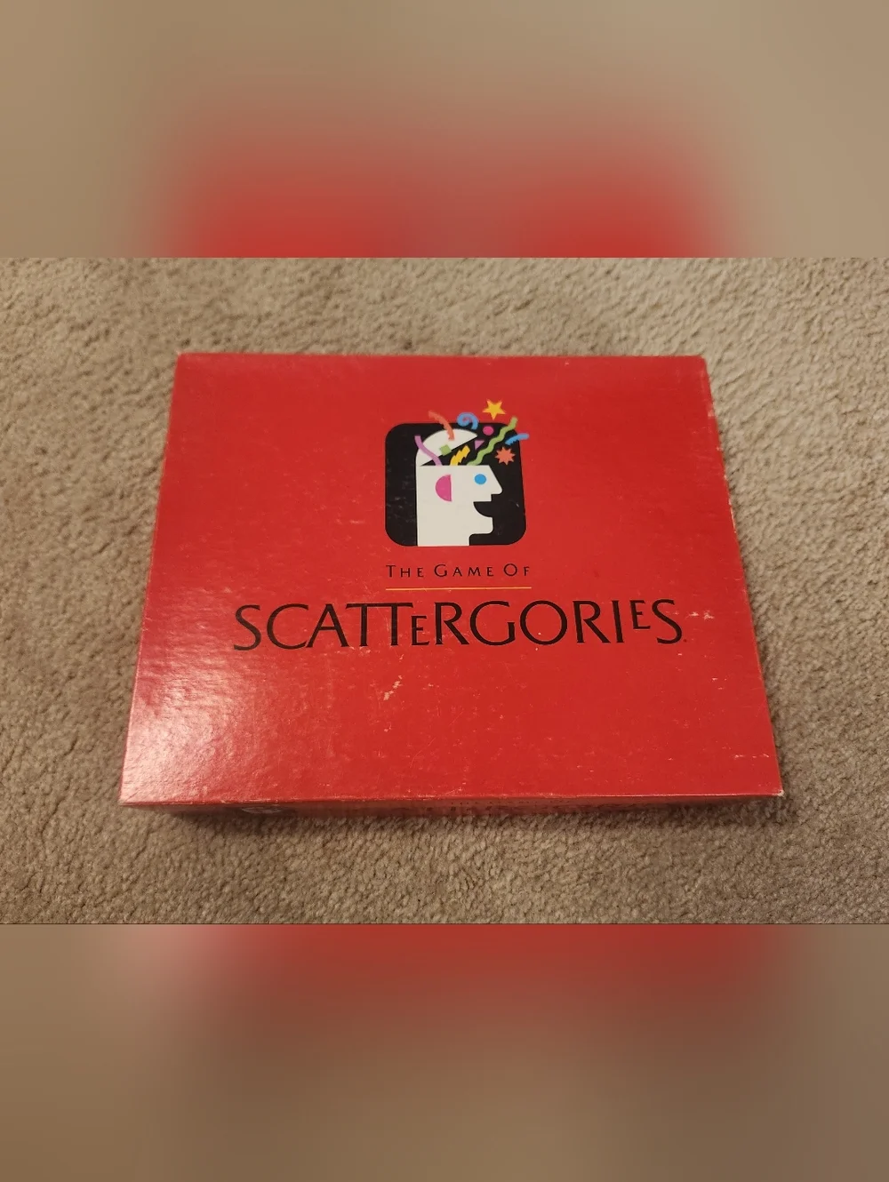 Vintage The Game Of Scattergories 1988‎